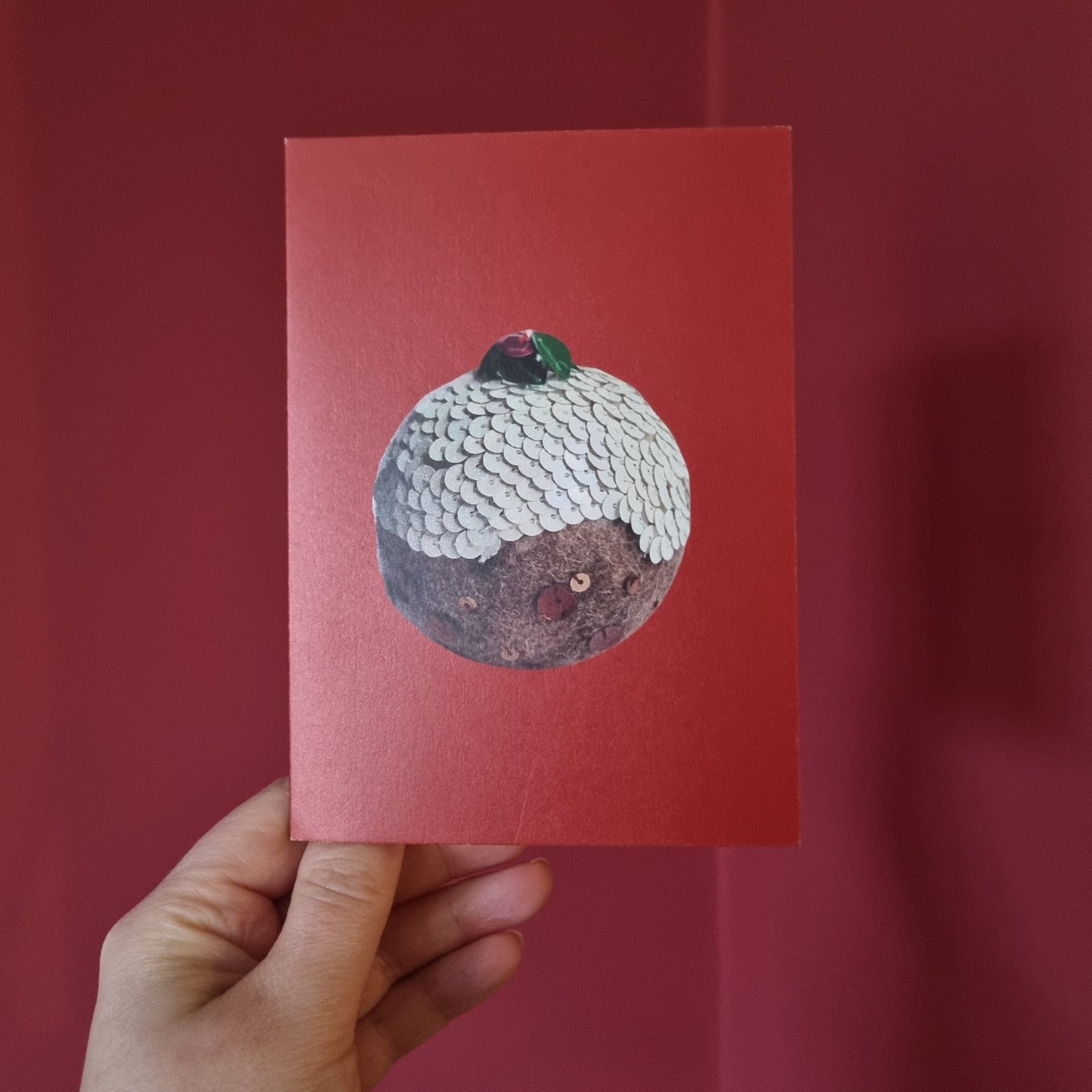 The Christmas Pudding Card