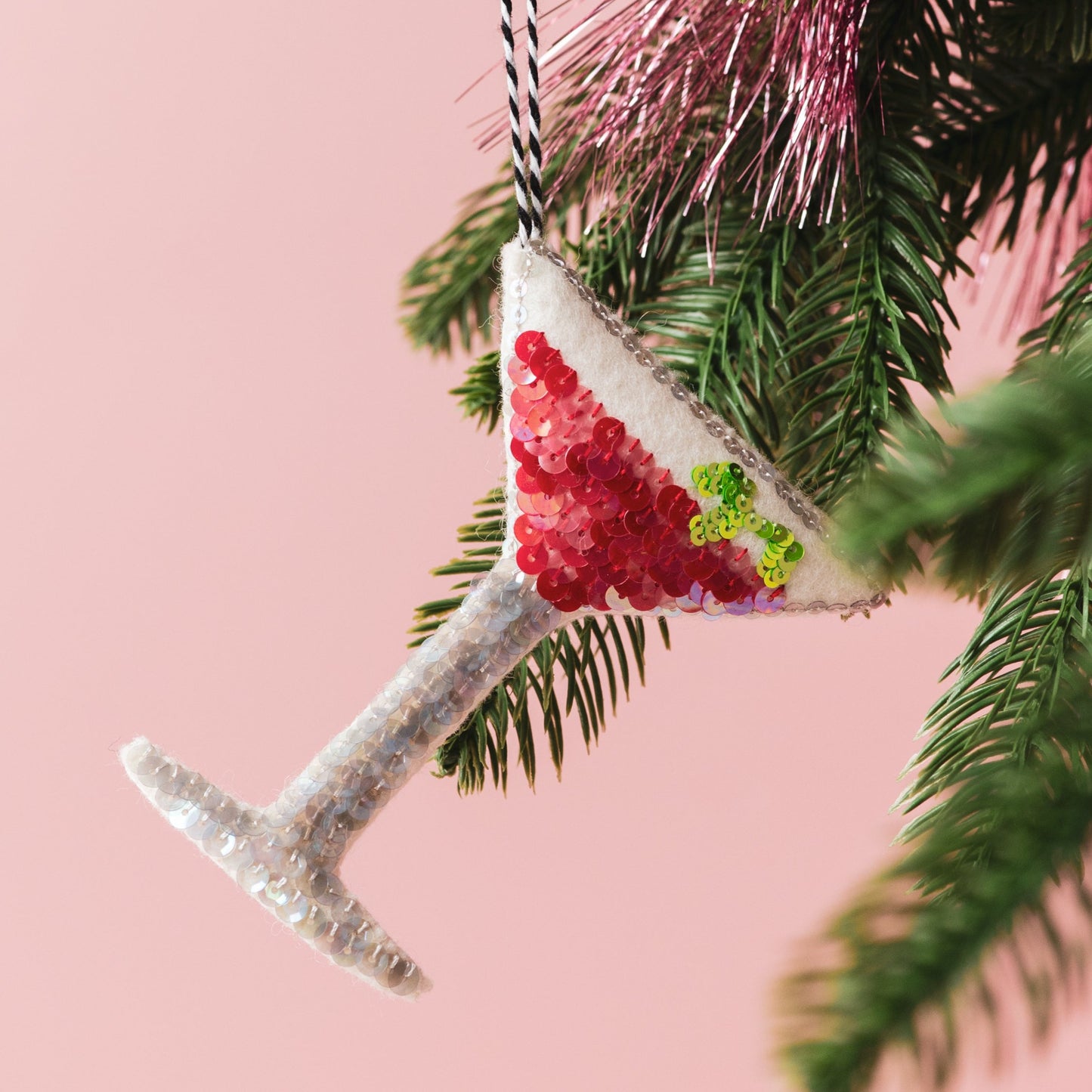 The Cosmo Cocktail Ornament