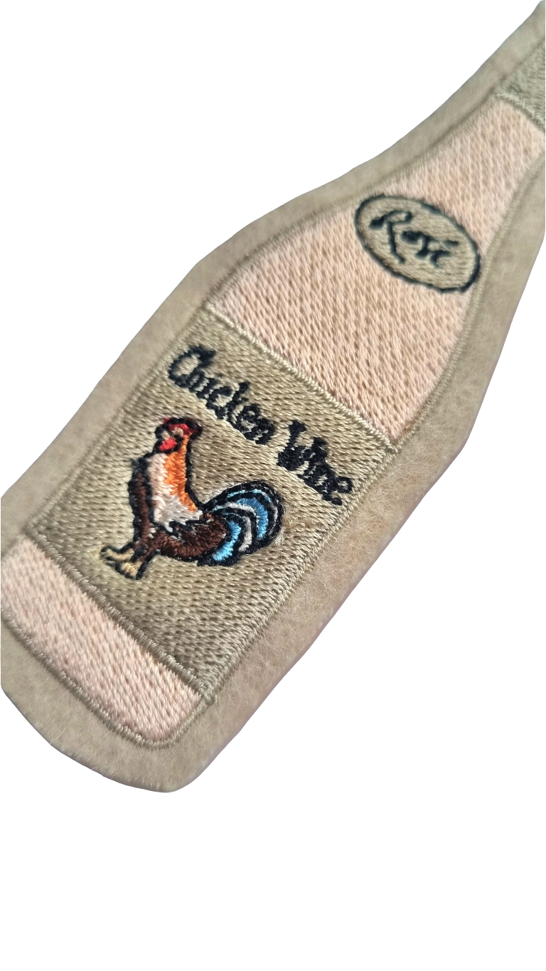 The Chicken Wine Bag Charm