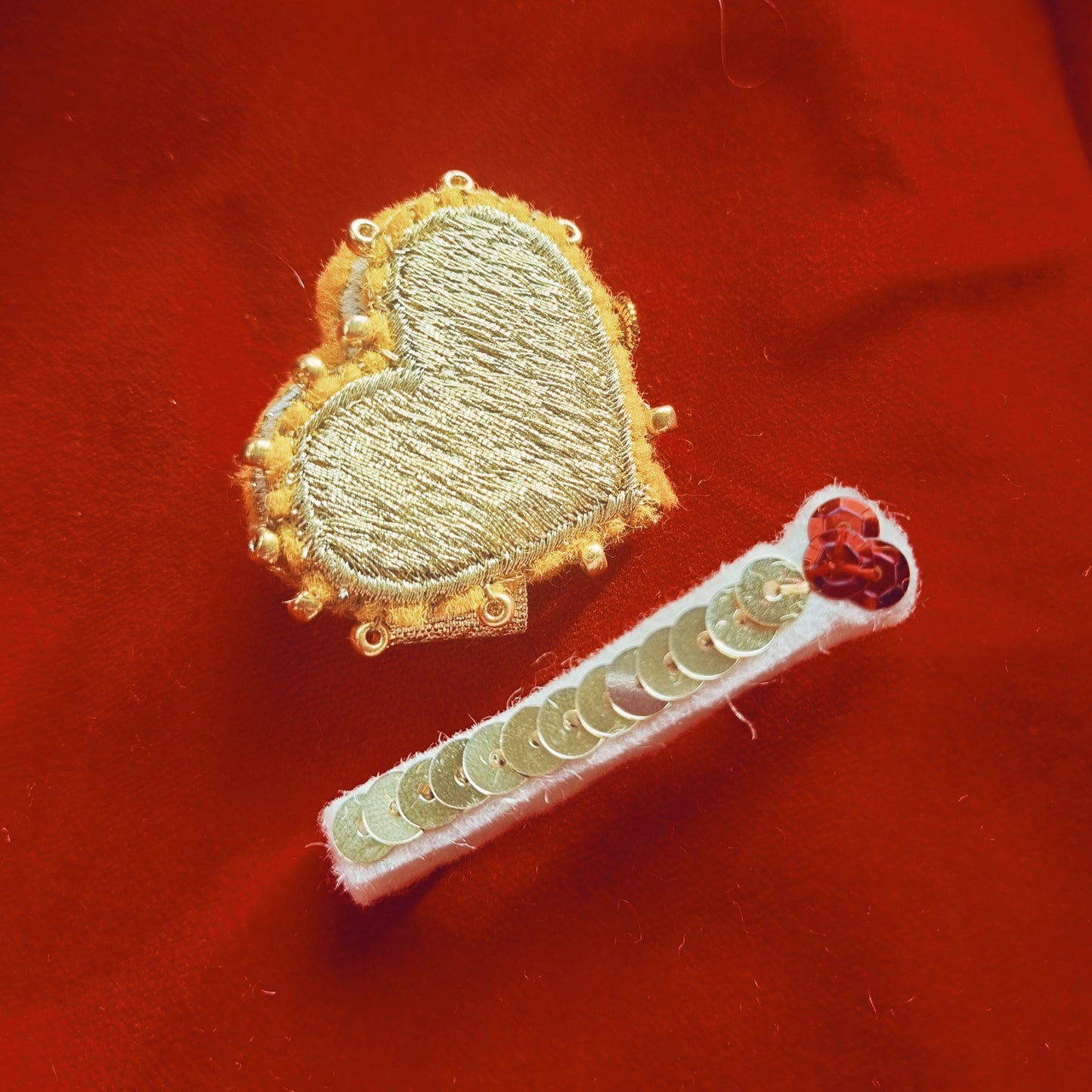 Perfect Match Sequin Brooch