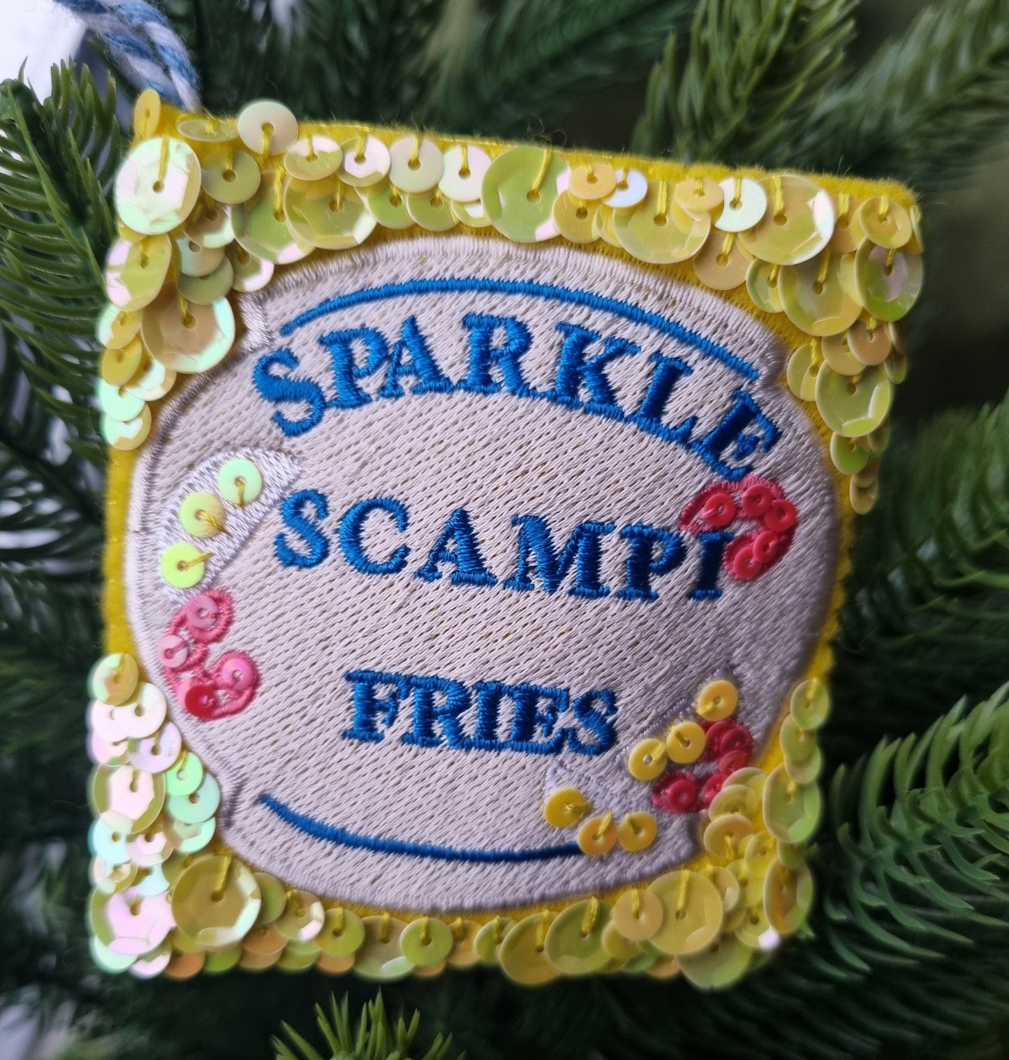Scampi Fries Hanging Ornament