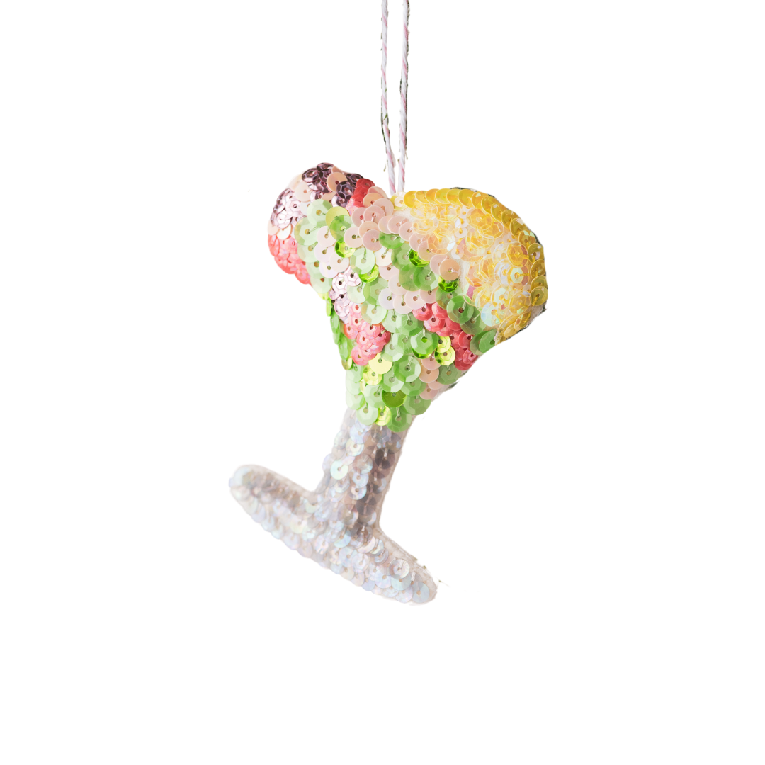 The Shrimp Cocktail Sequin Hanging Decoration