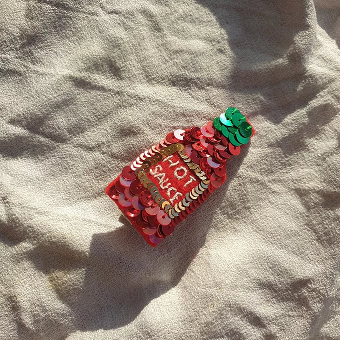 Hot Sauce Hair Clip