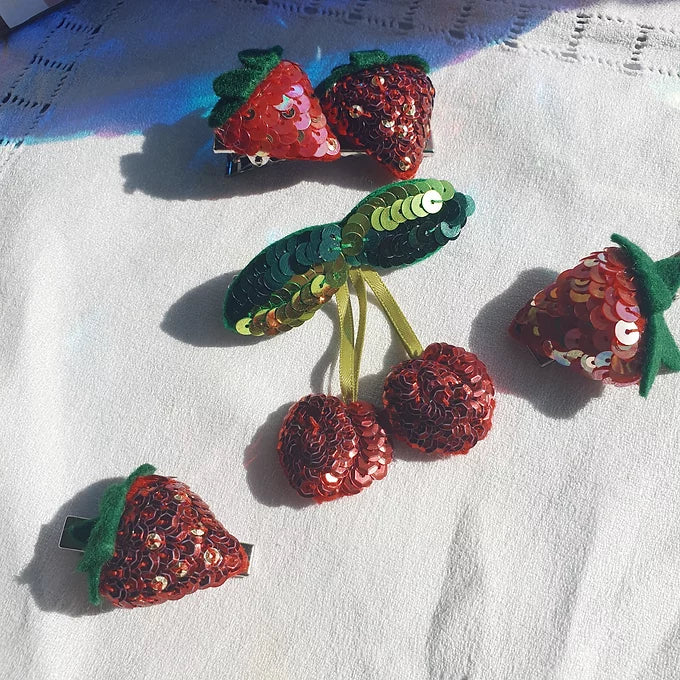 Cherry Hair Clip