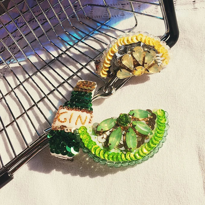 Handmade Sequin Hair Clip