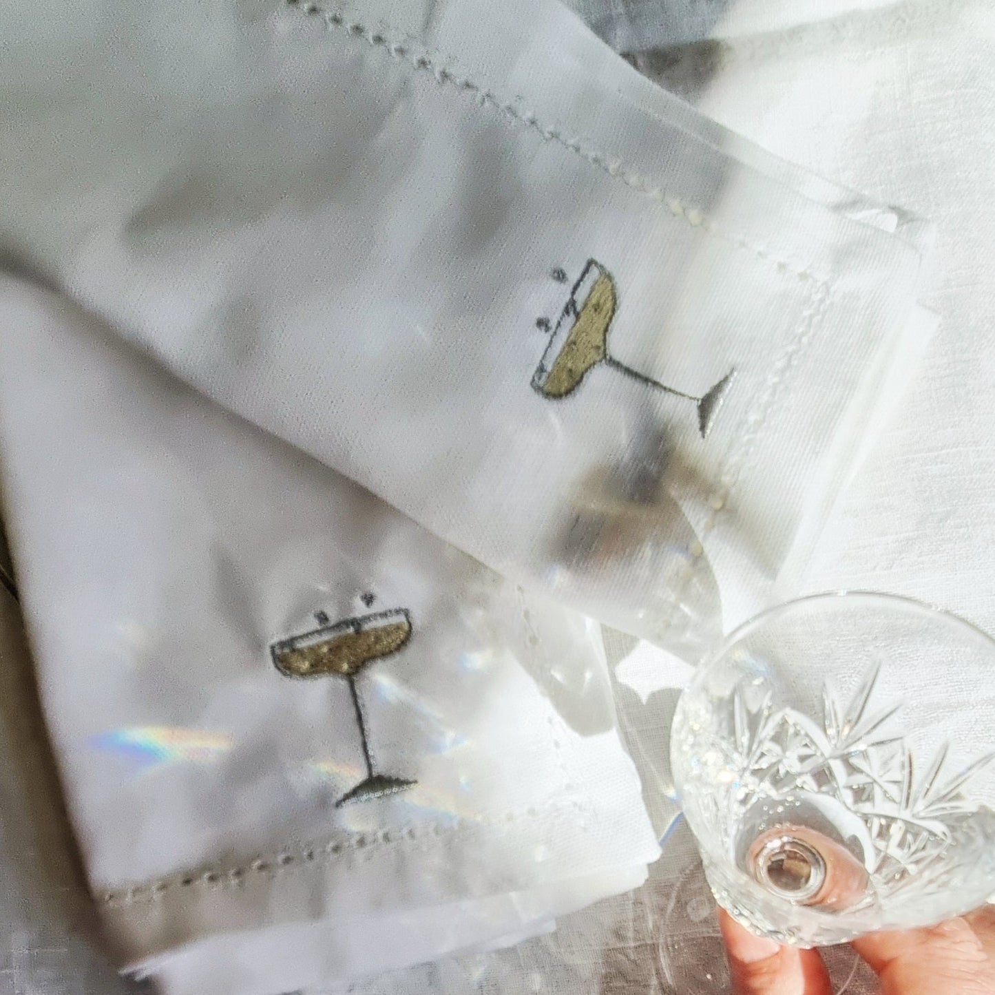 The Champagne Napkins