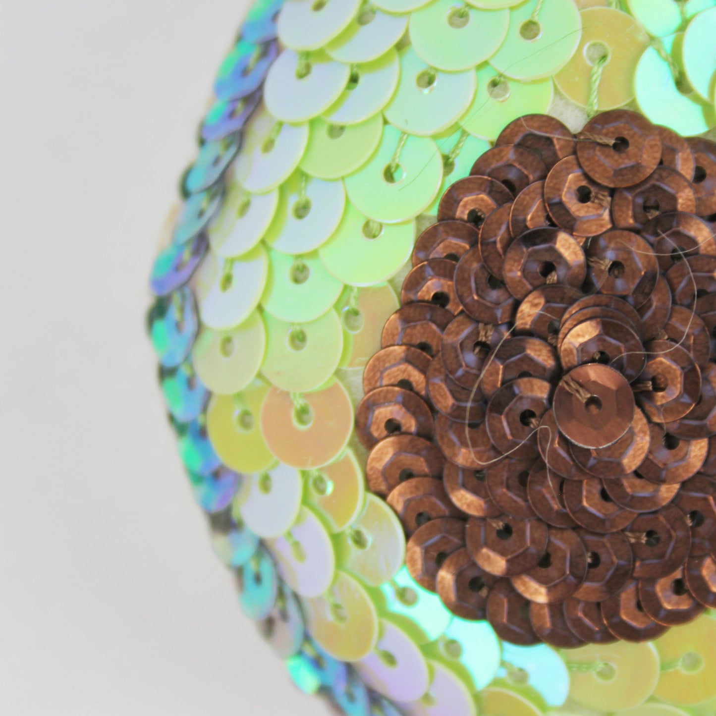 Avocado Hanging Ornament close up
