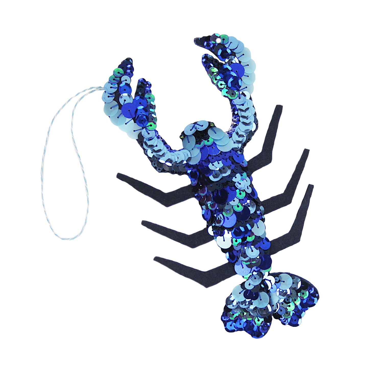 Lobster Sequin Hanging Decoration