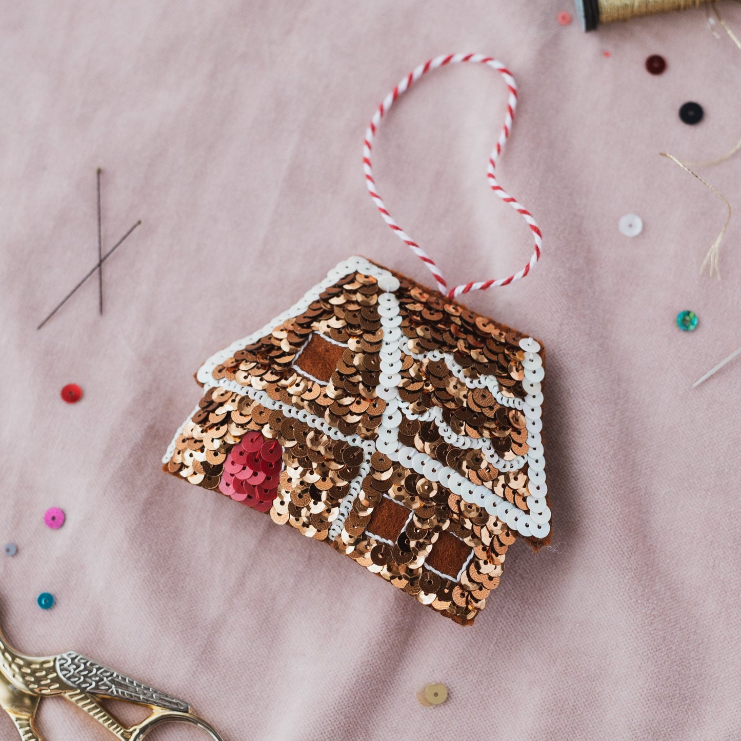 Gingerbread House Hanging Decoration