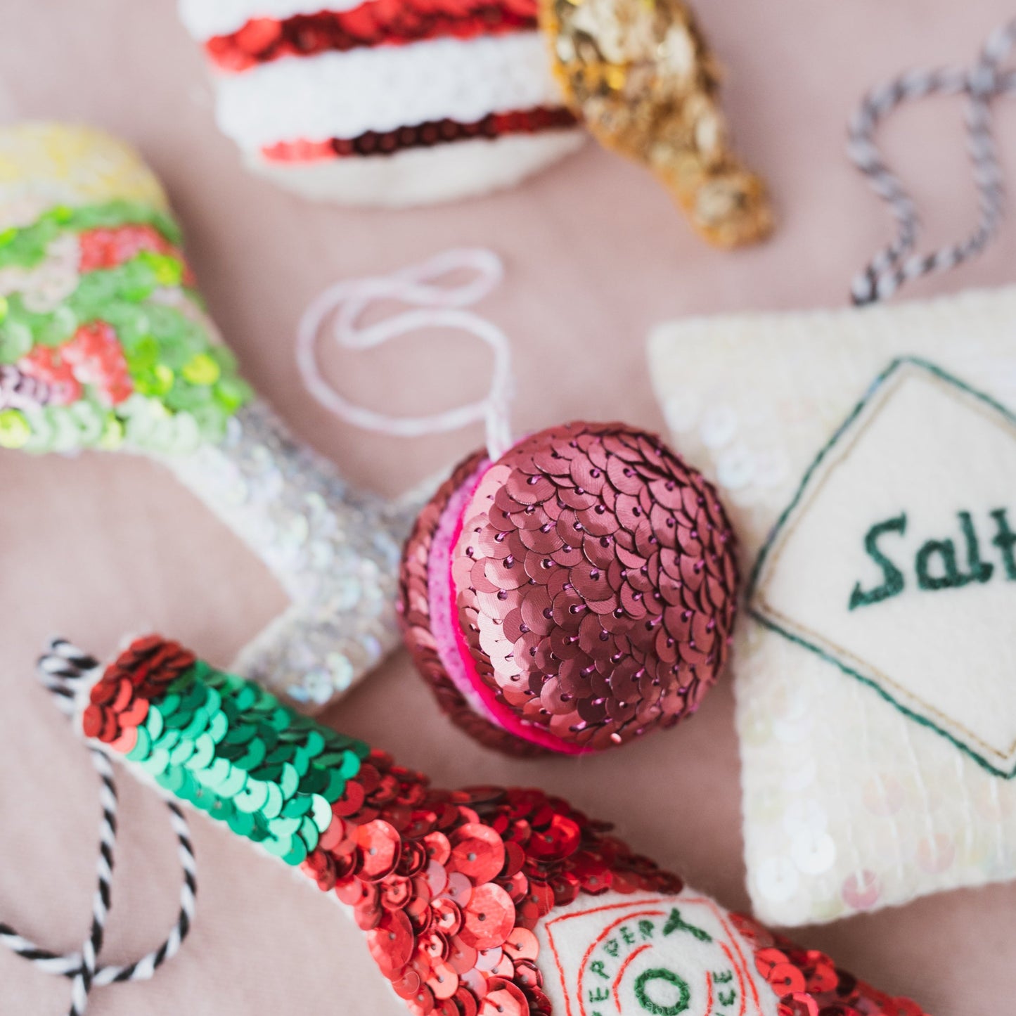  Sequin Hanging Decorations