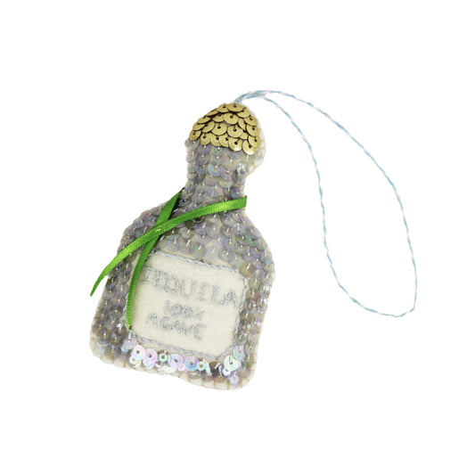 Tequila Sequin Hanging Ornament