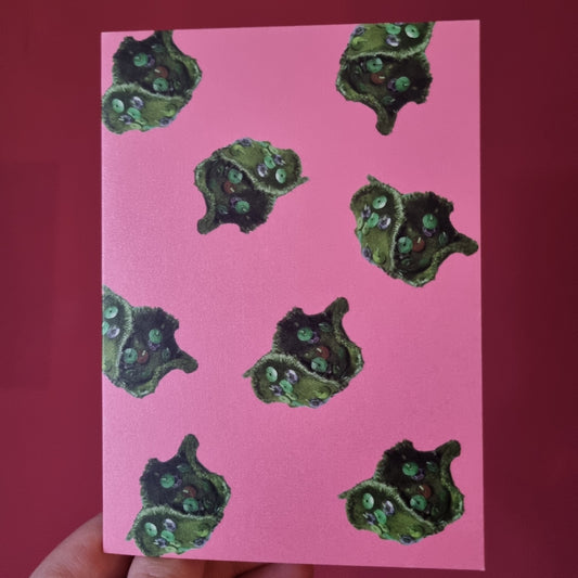 The Brussels Sprout Card - Pink