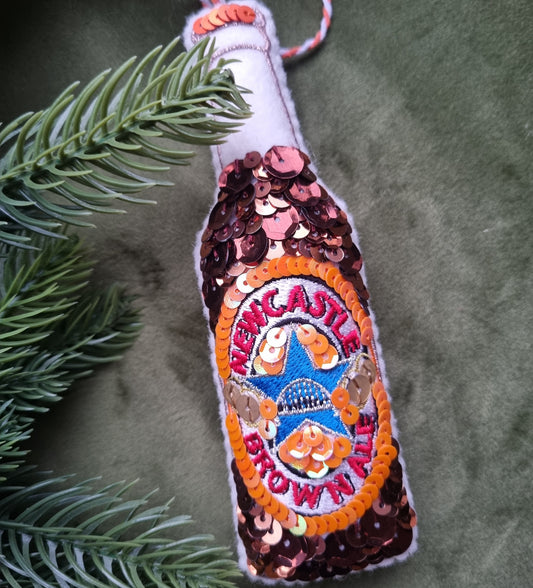 Brown Ale Hanging Ornament