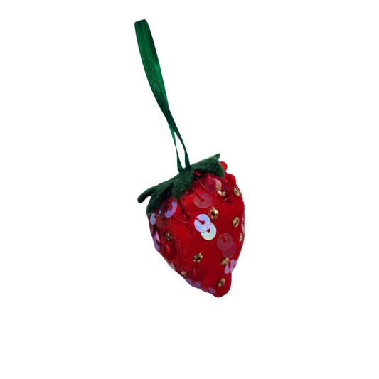 The Velvet Sequin Strawberry