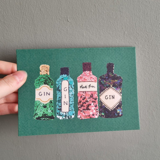 Glorious Gin Card