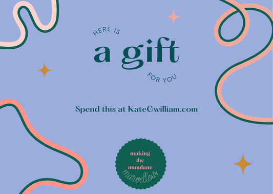 Kate Gwilliam The Gift Card